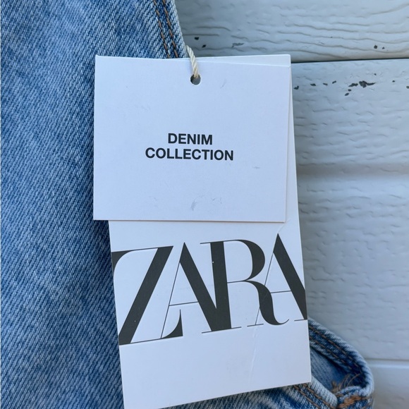 Zara Toddler Denim Overalls New with Tags Size 3-4 Years - Picture 2 of 6